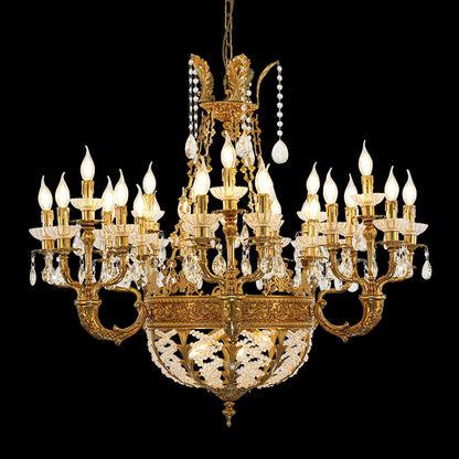 Classical Brass Antique Chandelier