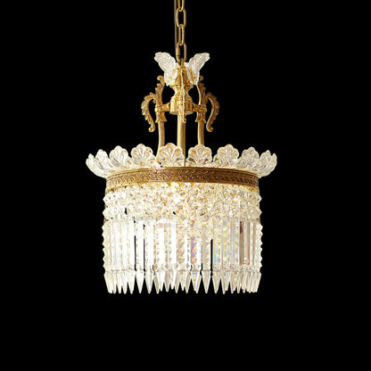 French Brass Pendant Light