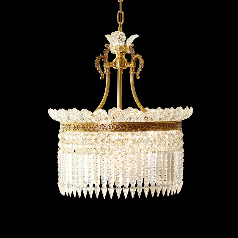 French Brass Pendant Light