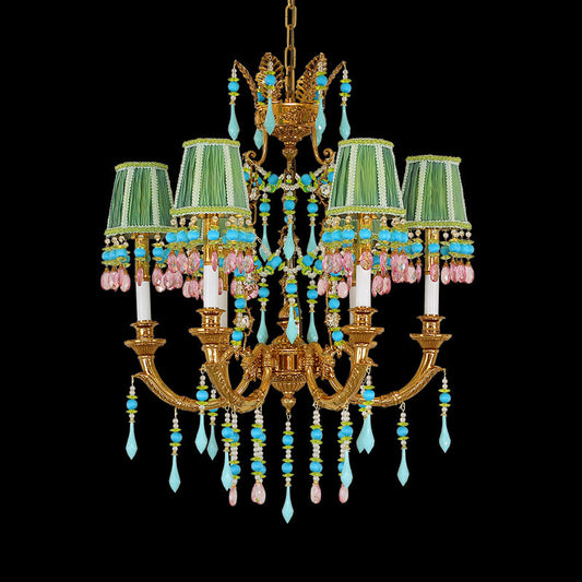 French Brass Chandelier