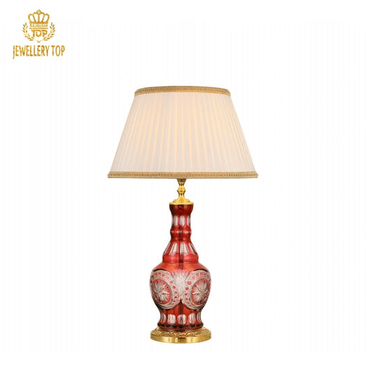 Designer 24PBO Leaded-Glass Table Lamp – Renaissance-Inspired Motifs