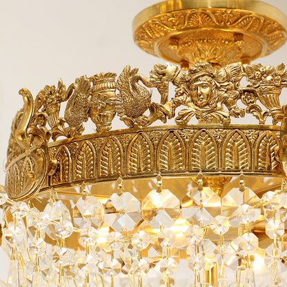 Baroque Gold Ceiling Lamp