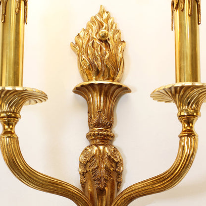 classic design brass wall lamp