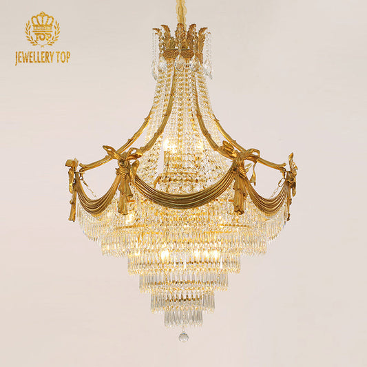 Crystal Foyer Chandelier