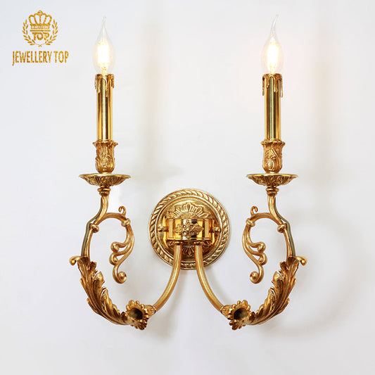 Arcadia Radiance Vintage Candle Wall Sconces - Jewellery Top Lighting