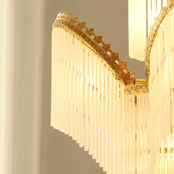 Close-up of the refined craftsmanship on the Aurora Legacy Vintage Pendant Lamp