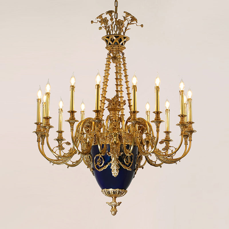 Luxury Palace Brass Antique Chandelier