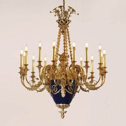 Luxury Palace Brass Antique Chandelier