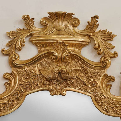 Baroque Brass Mirror