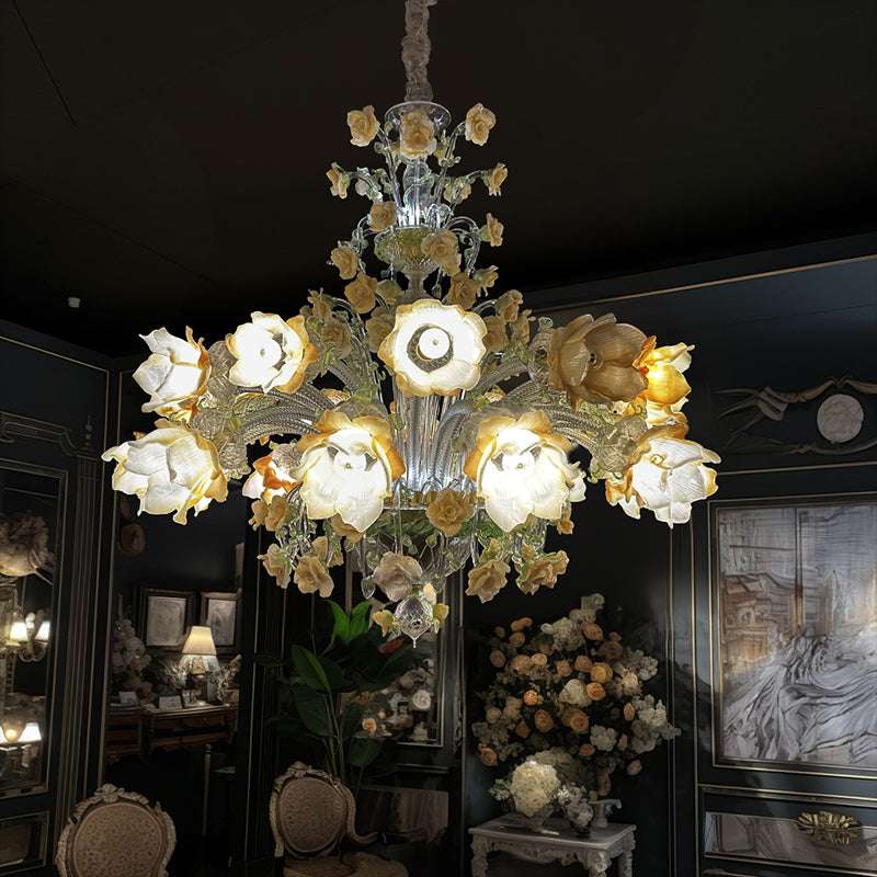 Blossom Radiance Murano Chandelier