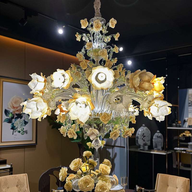 Blossom Radiance Murano Chandelier