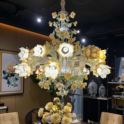 Blossom Radiance Murano Chandelier
