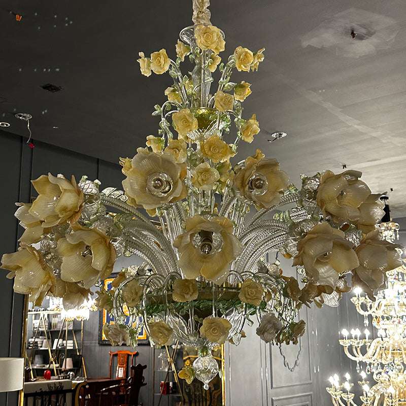 Blossom Radiance Murano Chandelier