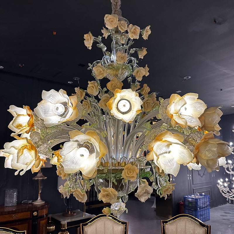 Blossom Radiance Murano Chandelier