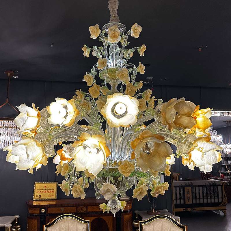 Blossom Radiance Murano Chandelier