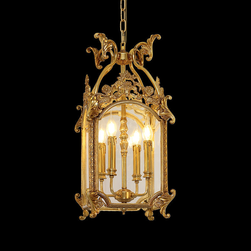 Brass Antique Lantern Pendant Light - Jewellery Top Lighting