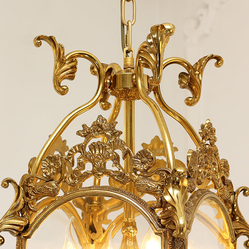 Brass Antique Lantern Pendant Light - Jewellery Top Lighting
