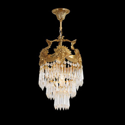 Brass Antique Pendant Light - Jewellery Top Lighting
