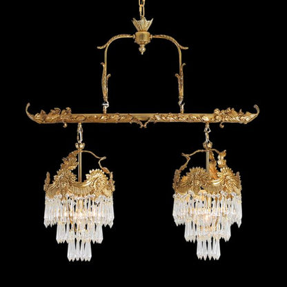 Brass Antique Pendant Light - Jewellery Top Lighting