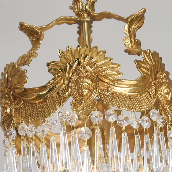 Brass Antique Pendant Light - Jewellery Top Lighting