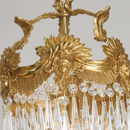 Brass Antique Pendant Light - Jewellery Top Lighting