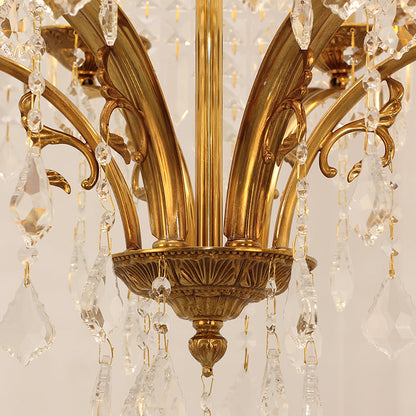 French Crystal Pendant Lamp