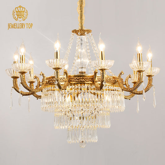 Crystal Drop Chandelier