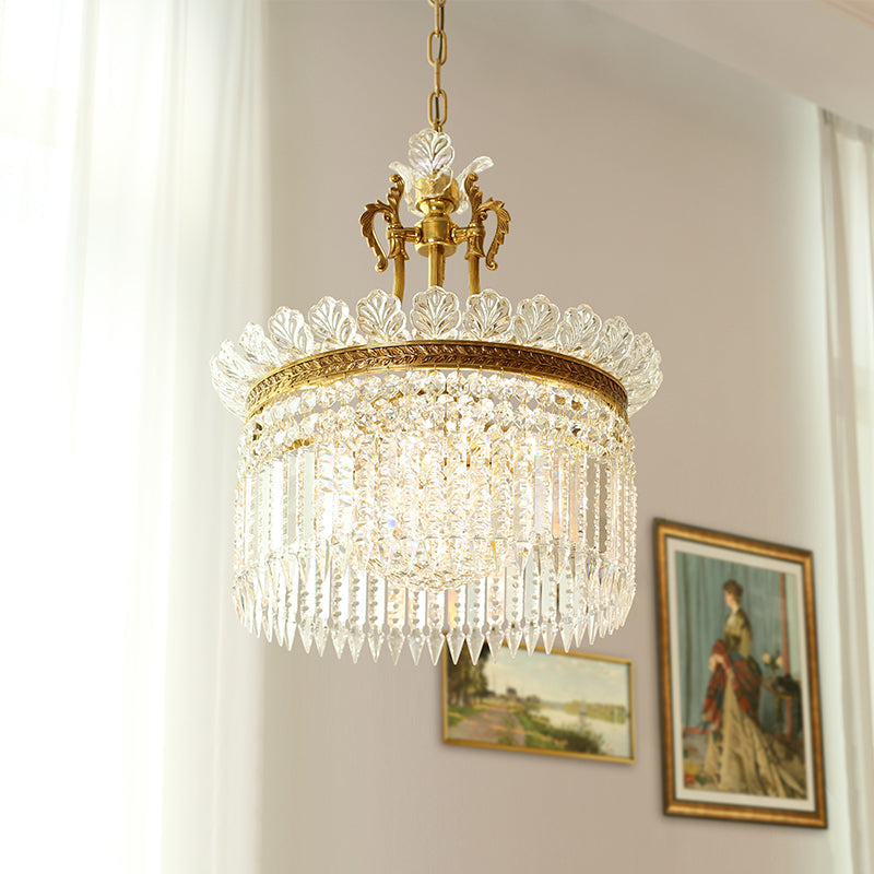 French Brass Pendant Light