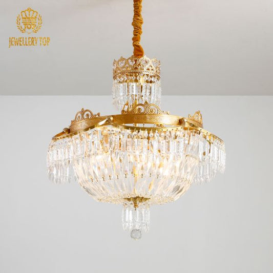 European-style Crystal Pendant - Jewellery Top Lighting