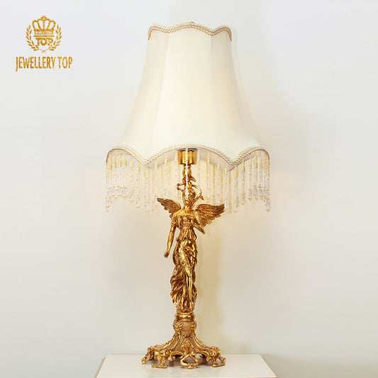 Everlasting Ember Vintage Table Lamp – Front view