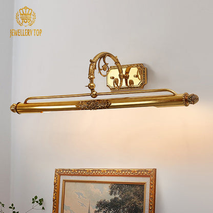 brass wall lamp