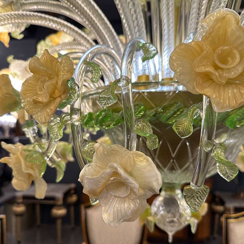 Blossom Radiance Murano Chandelier