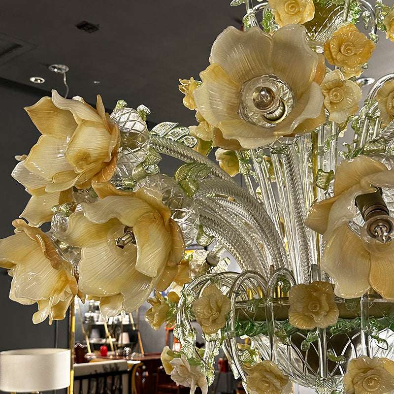 Blossom Radiance Murano Chandelier