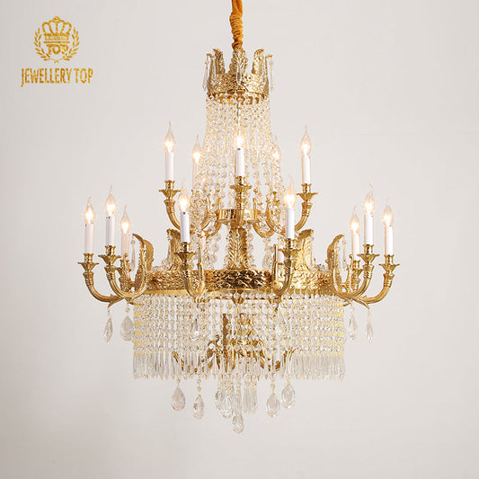 Lampadario antico francese