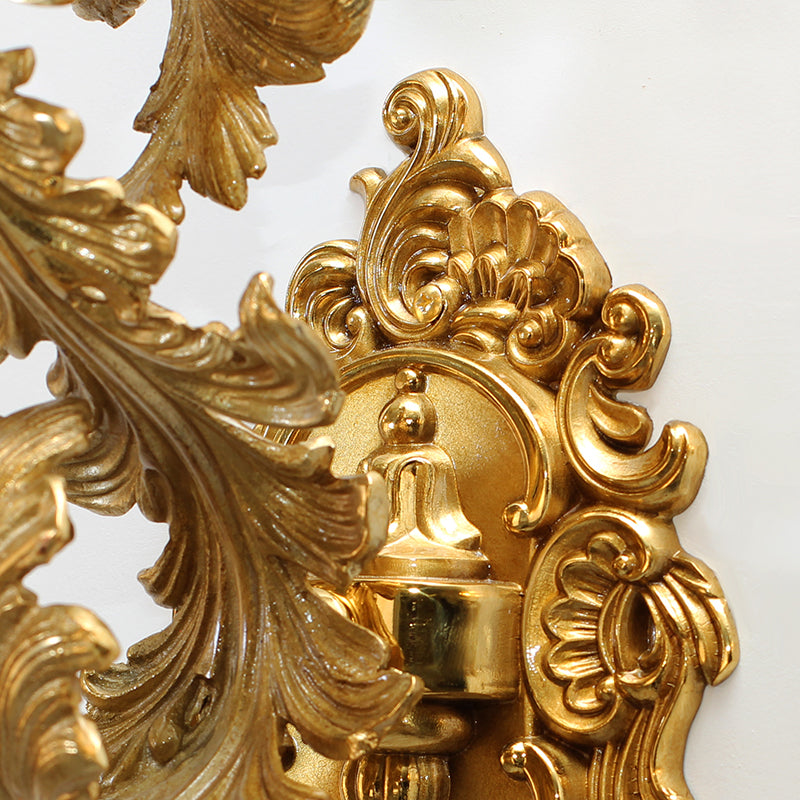French Brass Wall Lamp - Jewellery Top Lighting