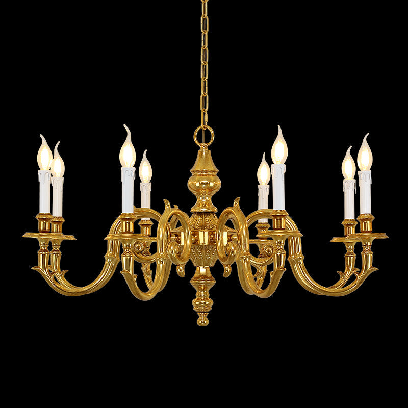 Georgian Candle Style Chandelier - Jewellery Top Lighting