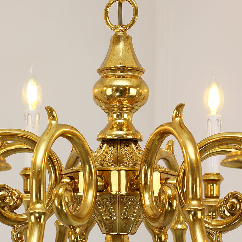 Georgian Candle Style Chandelier - Jewellery Top Lighting