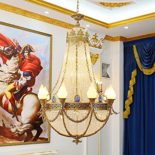 Front view of the Imperium Royale Empire Chandelier