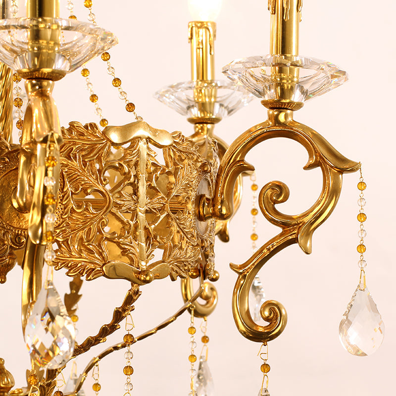 Lucienne Crown Victorian Style Chandelier 2.13'/2.62' - Jewellery Top Lighting