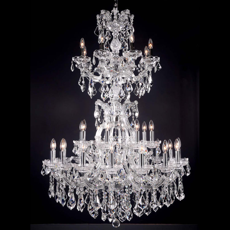 Double Layer Maria Theresa Chandelier For Wedding Hall