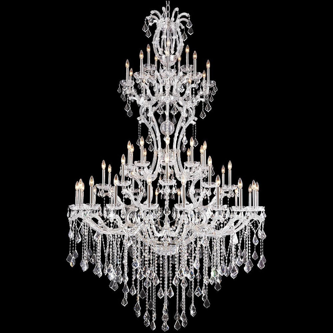 Double Layer Maria Theresa Chandelier For Wedding Hall