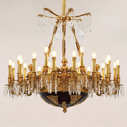 neoclassical chandelier