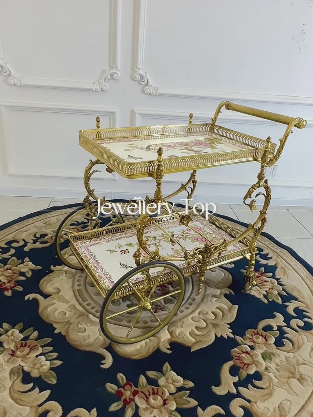 luxury handmade trolley