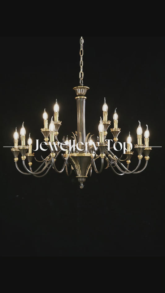 Латунная люстра "Версальская опера"