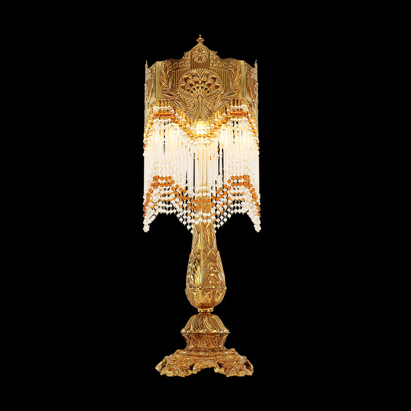 Queen Victoria Victorian Table Lamp - Jewellery Top Lighting