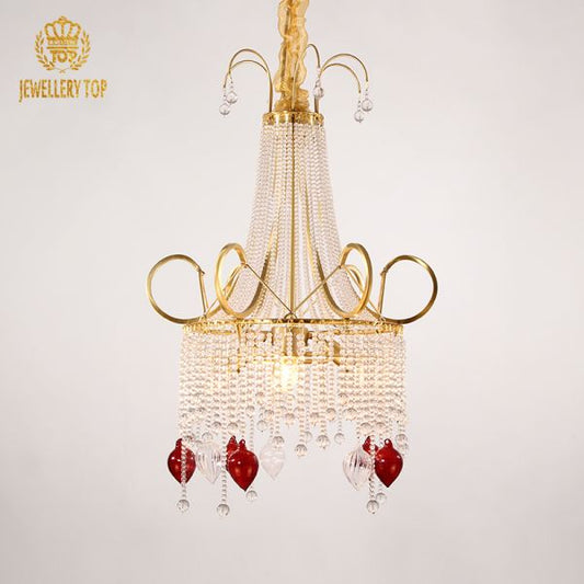 Regal Renaissance Vintage Pendant Lamp - Jewellery Top Lighting