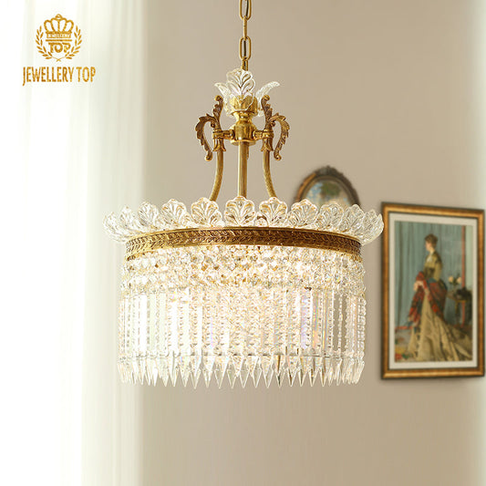Roman Elegance Italian Pendant Lamp – Front view